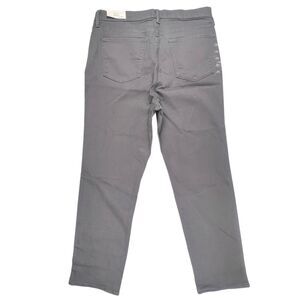 M Jeans Pants 14W Gray Neutral Tone Denim Casual Everyday Modern High Rise Jeans
